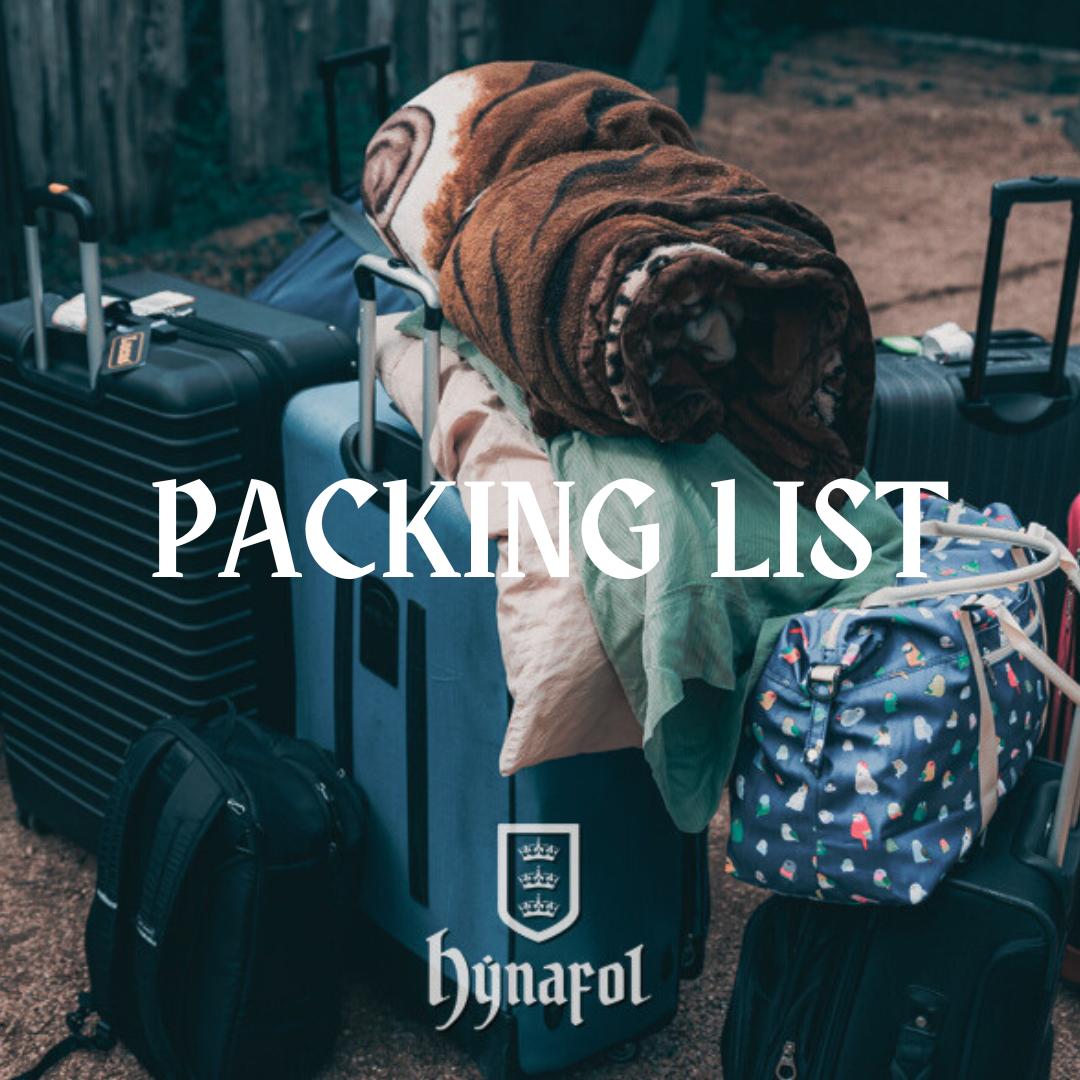Packing List