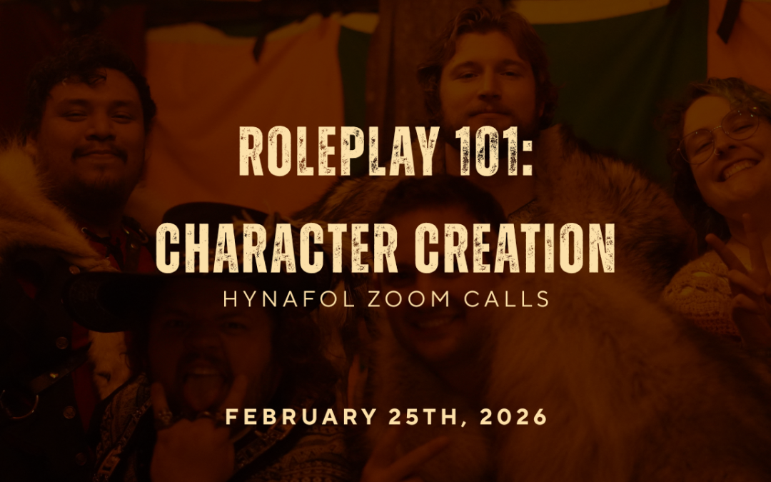 Roleplay 101: Character Creation